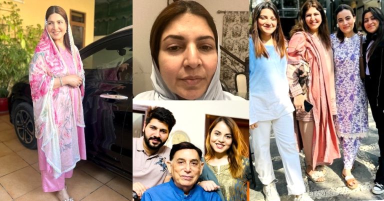 Shagufta Ejaz Shares New Adorable Pictures with Family