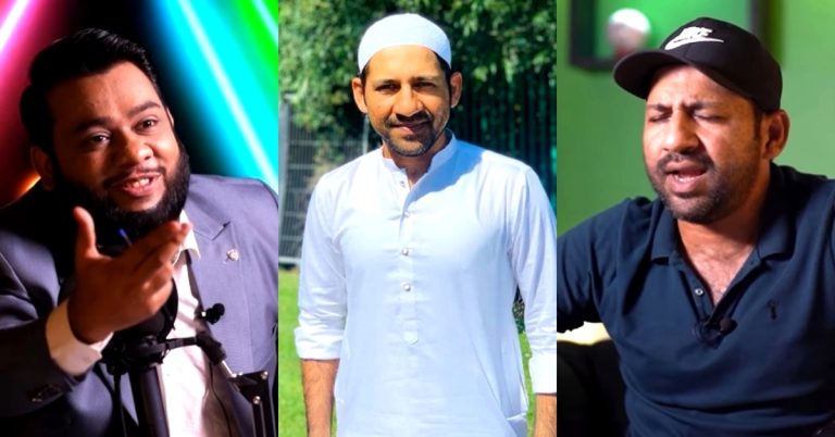 Sarfaraz Ahmed Recites Beautiful Naat In Nadir Ali’s Podcast