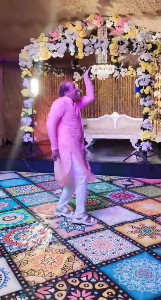 Public Criticism on Elderly Man's Dance Moves in Wedding