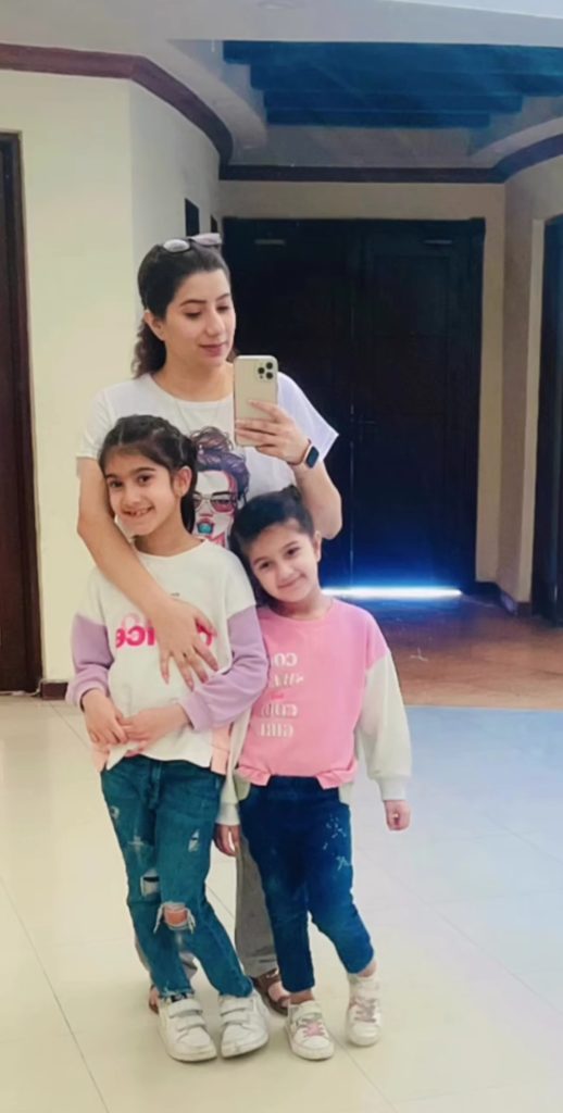 Anchor Syed Ali Haider's Adorable Pictures with Wife and Daughters