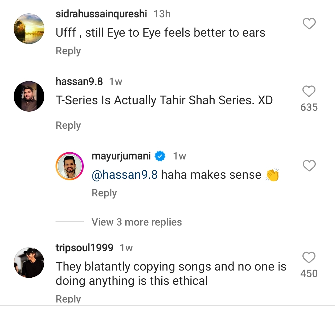 Indian Singer Jubin Nutiyal Copies Tahir Shah's Eye To Eye | Reviewit.pk