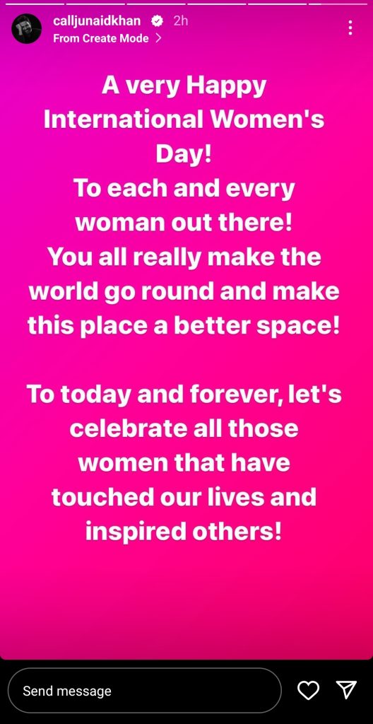 Pakistani Celebrities' Messages On International Women's Day