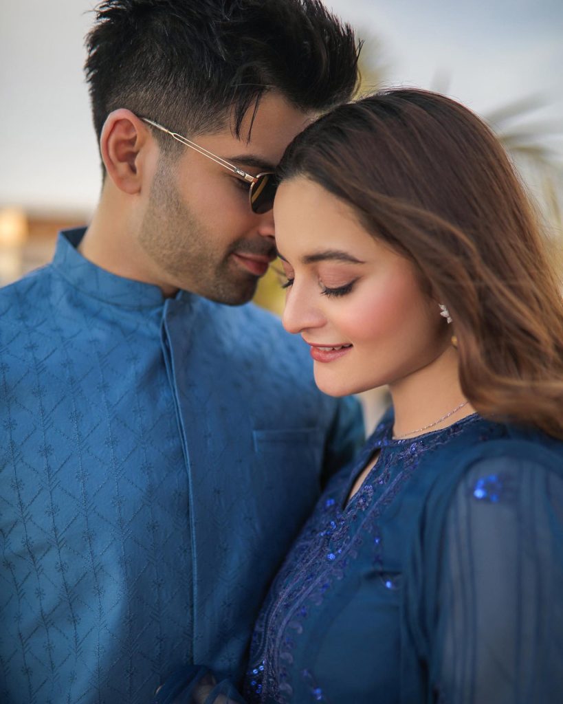 Aiman Khan Muneeb Butt New & Adorable Family Pictures