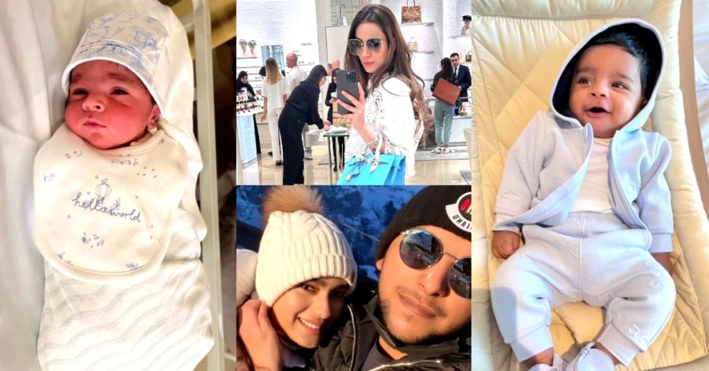 Gorgeous Alyzeh Gabol Shares Pictures Of Her Son