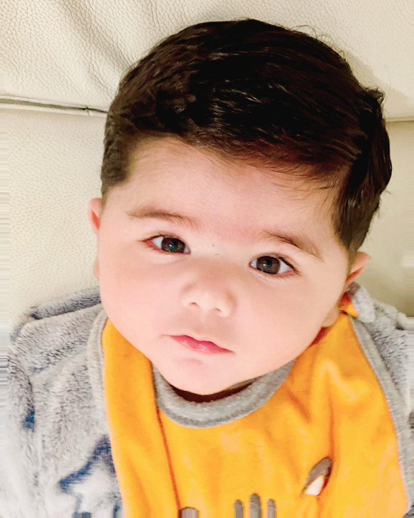 Anum Goher & Goher Mumtaz Reveal Their Baby Boy's Face & Name