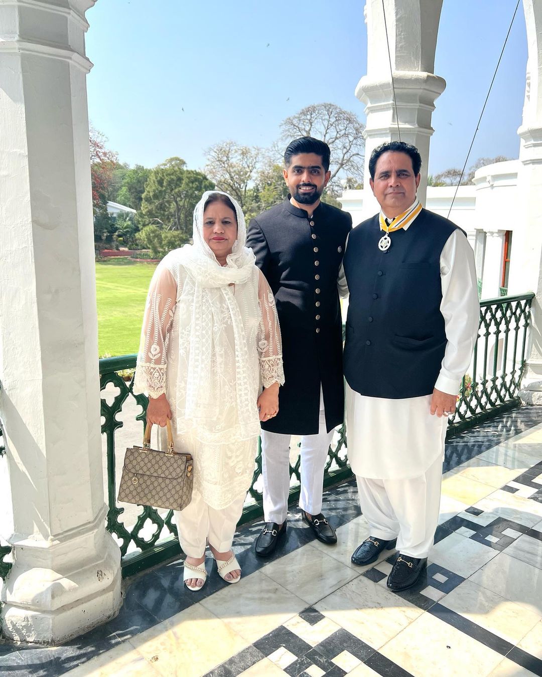 Babar Azam Receives Sitara e Imtiaz In Presence Of Parents Reviewit.pk