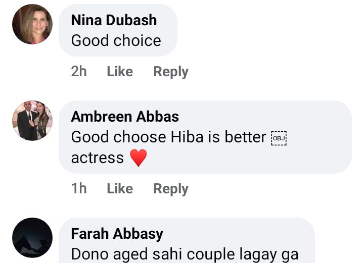 Hiba Bukhari Replaces Durefishan In A Big Drama