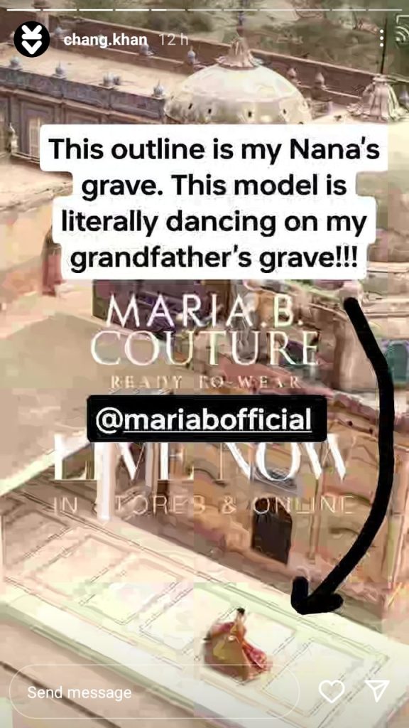 Maria B In Trouble For Shooting Campaign In Ancestral Graveyard