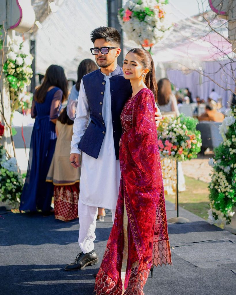 Merub Ali Beautiful Clicks From A Friend's Wedding