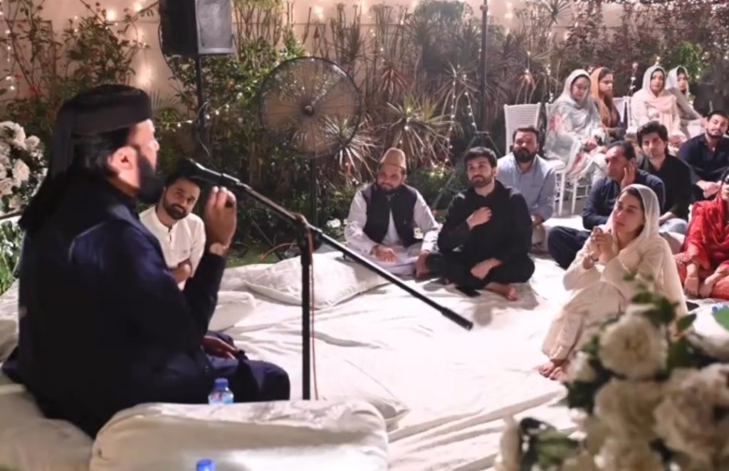 Celebrities Gathered at Shaista Lodhi's Place for Prayers