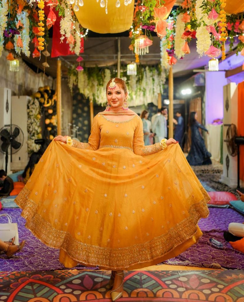 Rabeeca Khan Looks Gorgeous In Yellow For Friend's Dholki