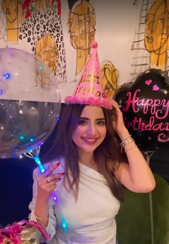 Ali Ansari And Family Celebrates Saboor Aly's Birthday