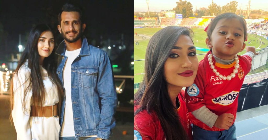 Samiya Khan And Hassan Ali Enjoying PSL 8