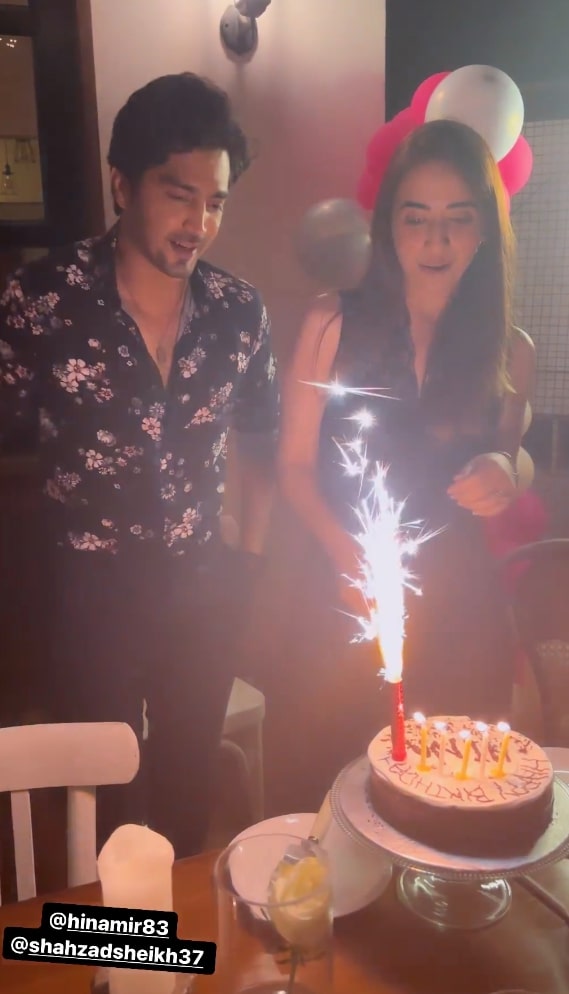 Shahzad Sheikh Celebrates Wife Hina Mir's Birthday