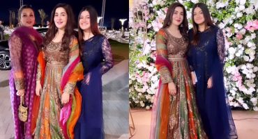 Shaista Lodhi Spotted With Daughter Emaan At A Wedding