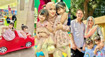 Sidra Batool Shared Beautiful Pictures With Daughters