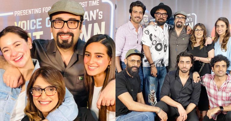 Celebrities Shine At Voice Over Man Launch