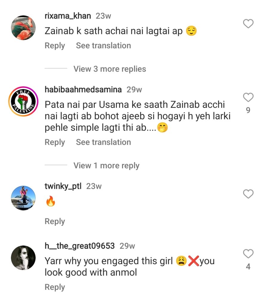 Zainab Shabir Reveals Her Relationship Status With Usama Khan