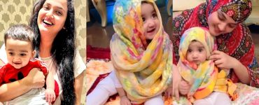 Kiran Tabeir New Adorable Pictures & Video With Daughter