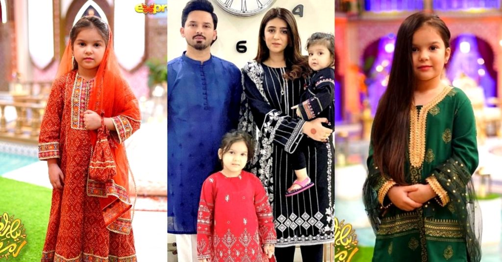 Actor Noman Habib Daughter Pictures from Ramazan Transmission