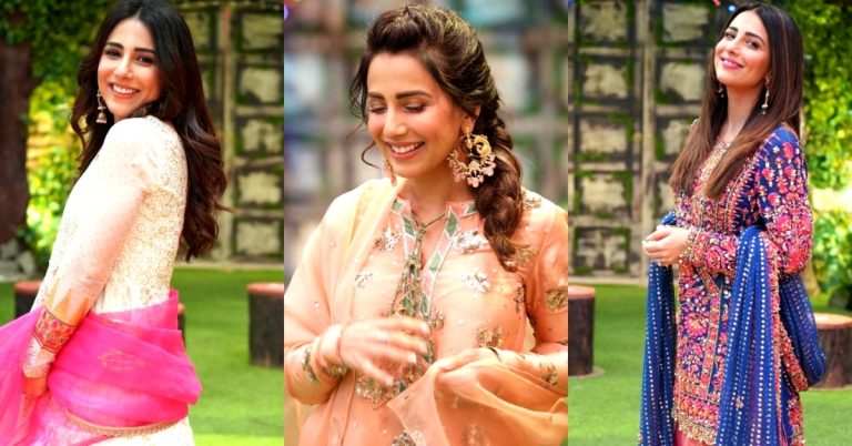 Ushna Shah Shares Her Beautiful Looks From JPL Ramzan Special