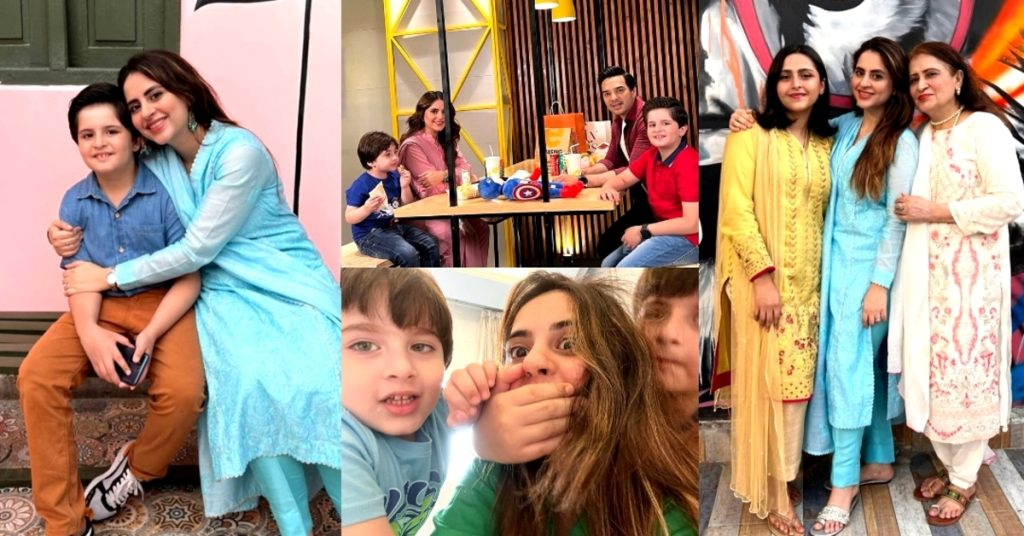 Fatima Effendi Sehr & Iftar Pictures With Family