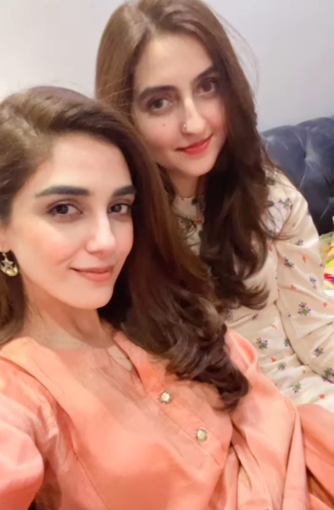 Pakistani Celebrities Pictures from Chand Raat Celebrations