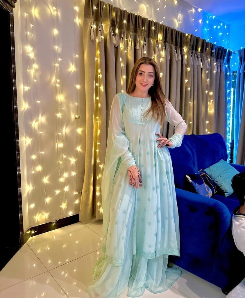 Pakistani Celebrities Pictures from Chand Raat Celebrations
