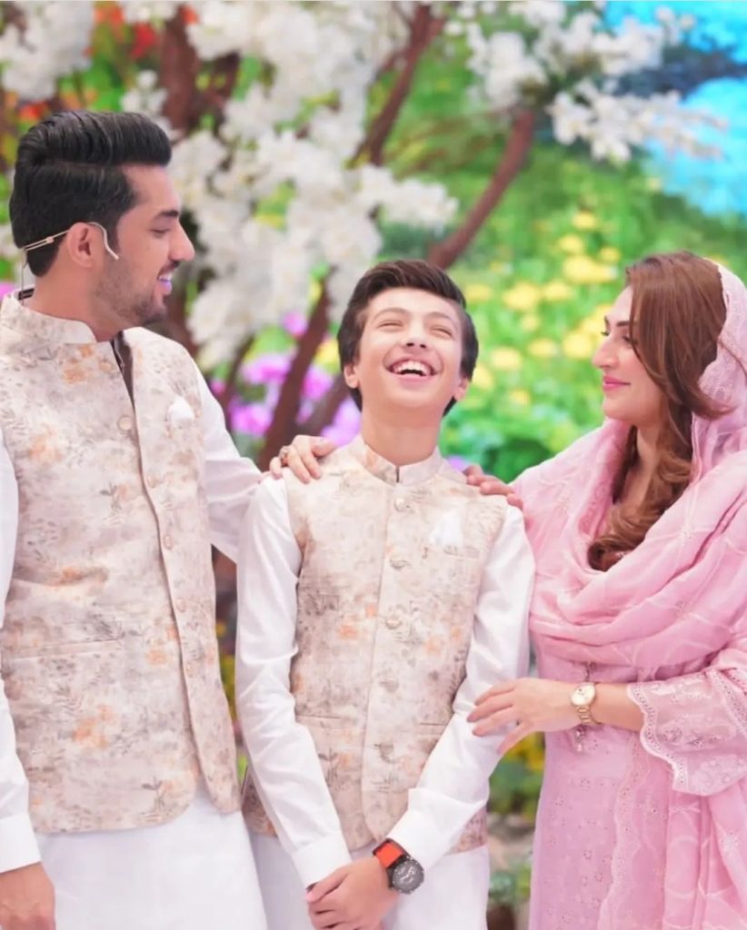 Iqrar Ul Hassan Beautiful Family Pictures