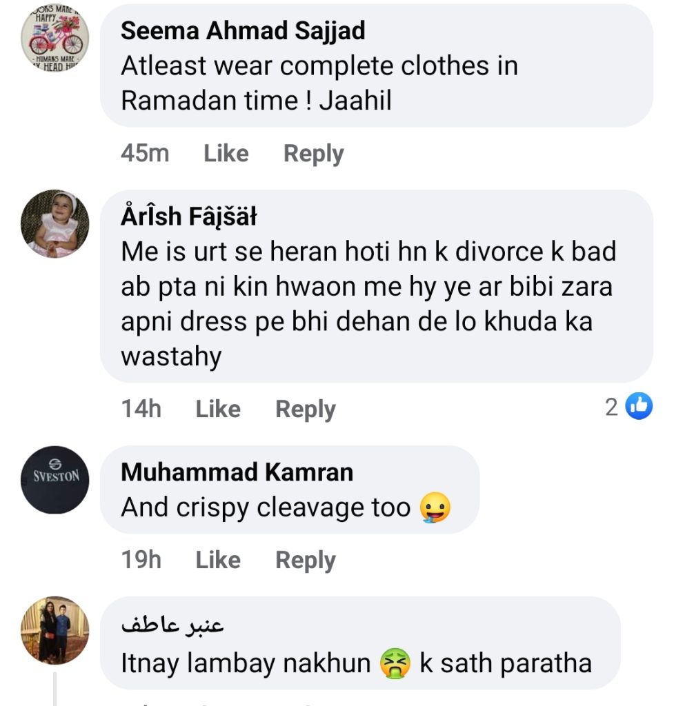 Imran Ashraf Ex-Wife Kiran Ashfaque's Outfit Heavily Criticized