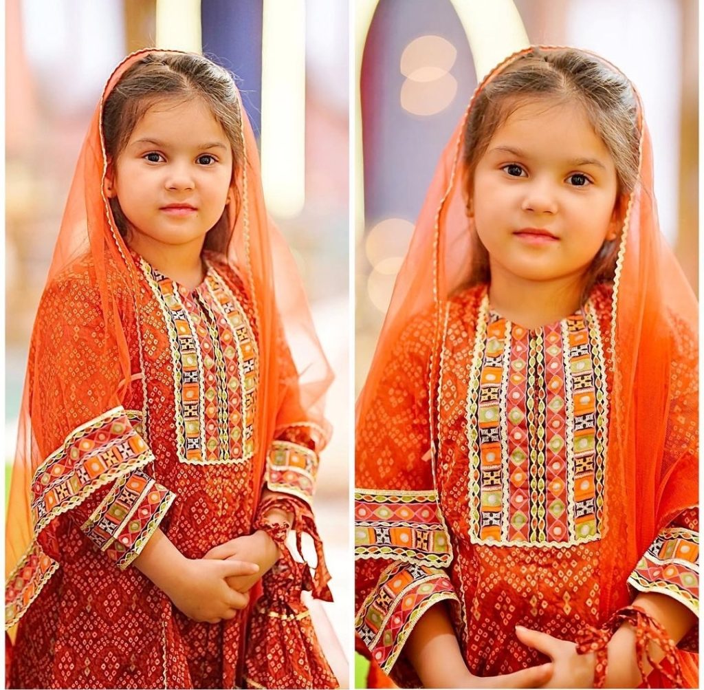 Actor Noman Habib Daughter Pictures from Ramazan Transmission