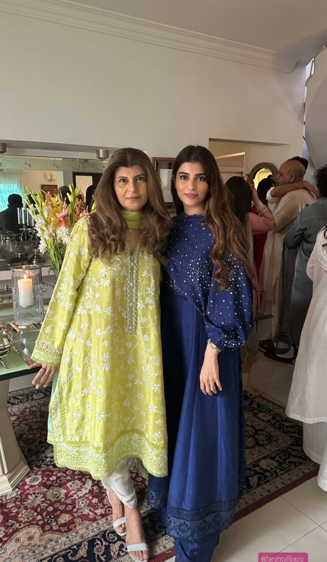 Rubina Ashraf Celebrates Eid With Daughter 