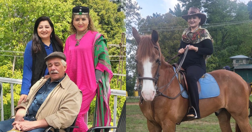 Asma Abbas Shares Beautiful Pictures With Family From Murree