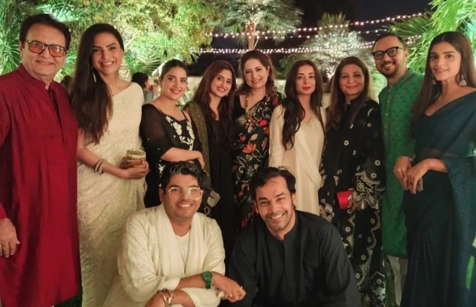 Celebrities Get Together For Eid Dinner At ARY Salman Iqbal's House