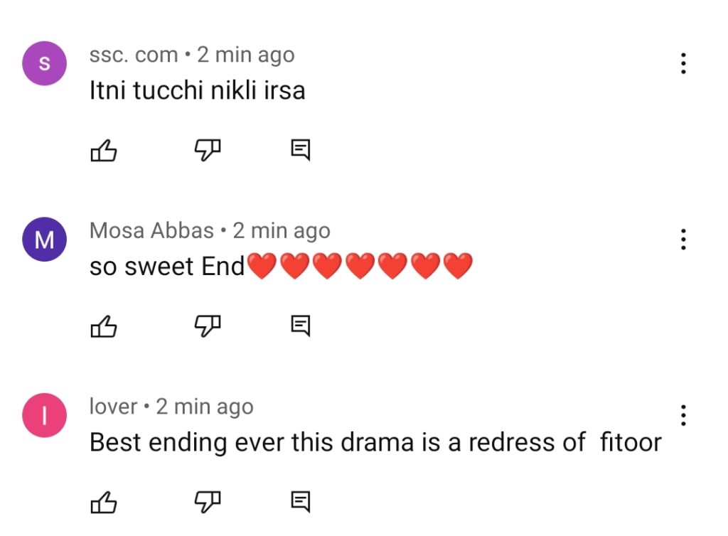 Farq Drama Last Episode Public Reaction