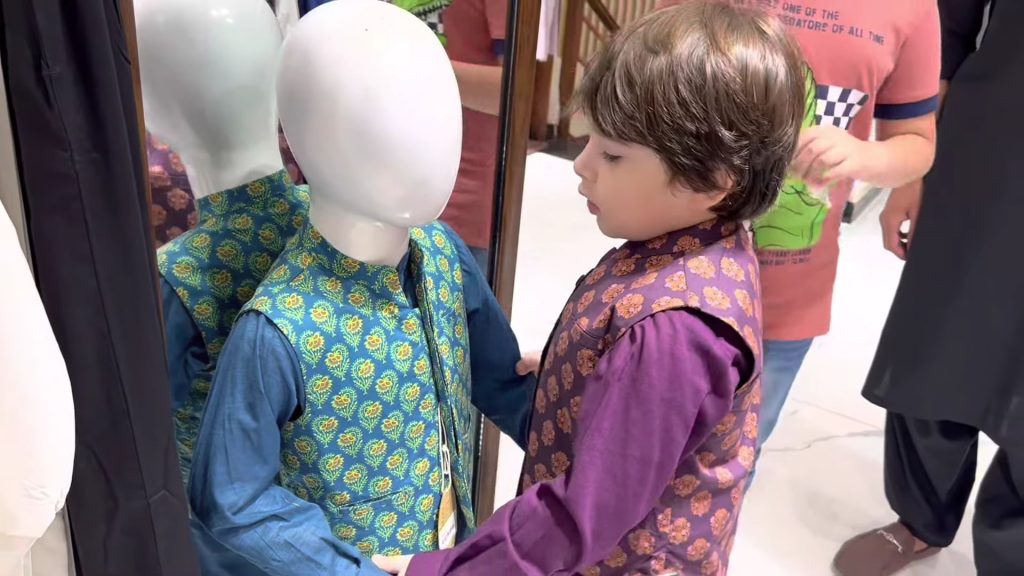 Fatima Effendi And Kanwar Arsalan Do Eid Shopping For Kids