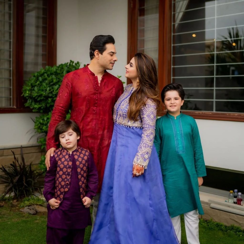 Fatima Effendi And Kanwar Arsalan Loved Up Pictures For Eid Day 1