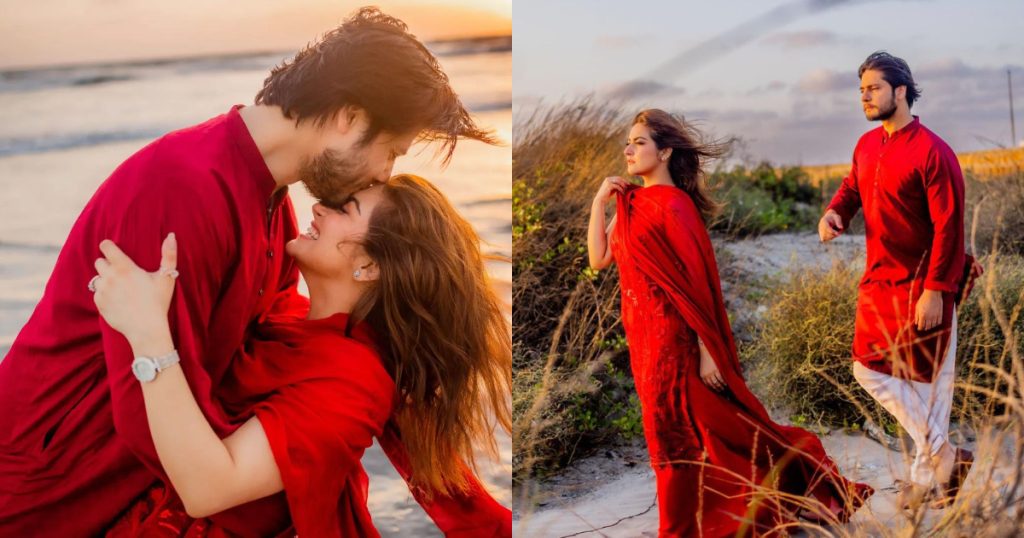 Hiba Bukhari And Arez Ahmed Are Couple Goals In Latest Romantic Shoot
