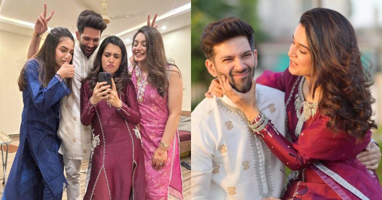 Hira Khan And Arslan Khan Celebrate Eid Day 2 With Family