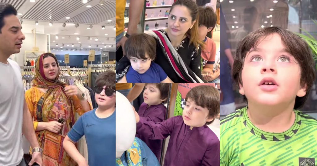 Fatima Effendi And Kanwar Arsalan Do Eid Shopping For Kids