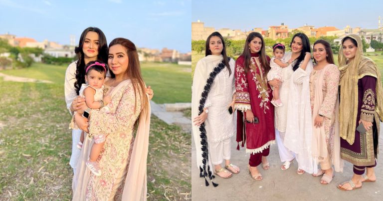 Kiran Tabeir Attends Iftar Dinner With Daughter