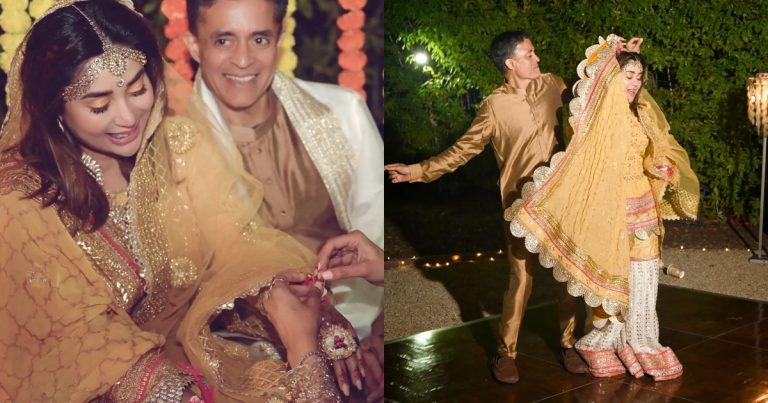 Komal Rizvi’s Colourful Dholki Celebrations