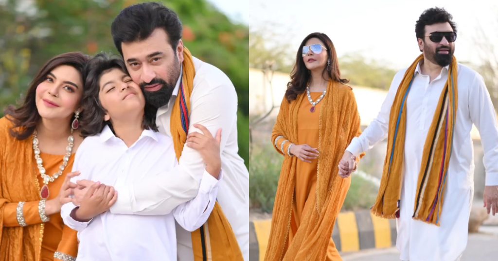 Nida Yasir And Yasir Nawaz Beautiful Pictures From Eid Day 2