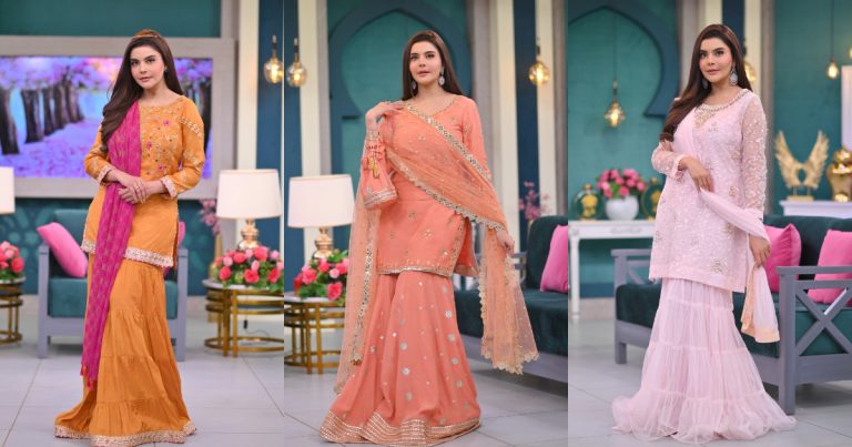 Hilarious Public Reaction On Nida Yasir’s Wedding Inspired Sehri Outfits