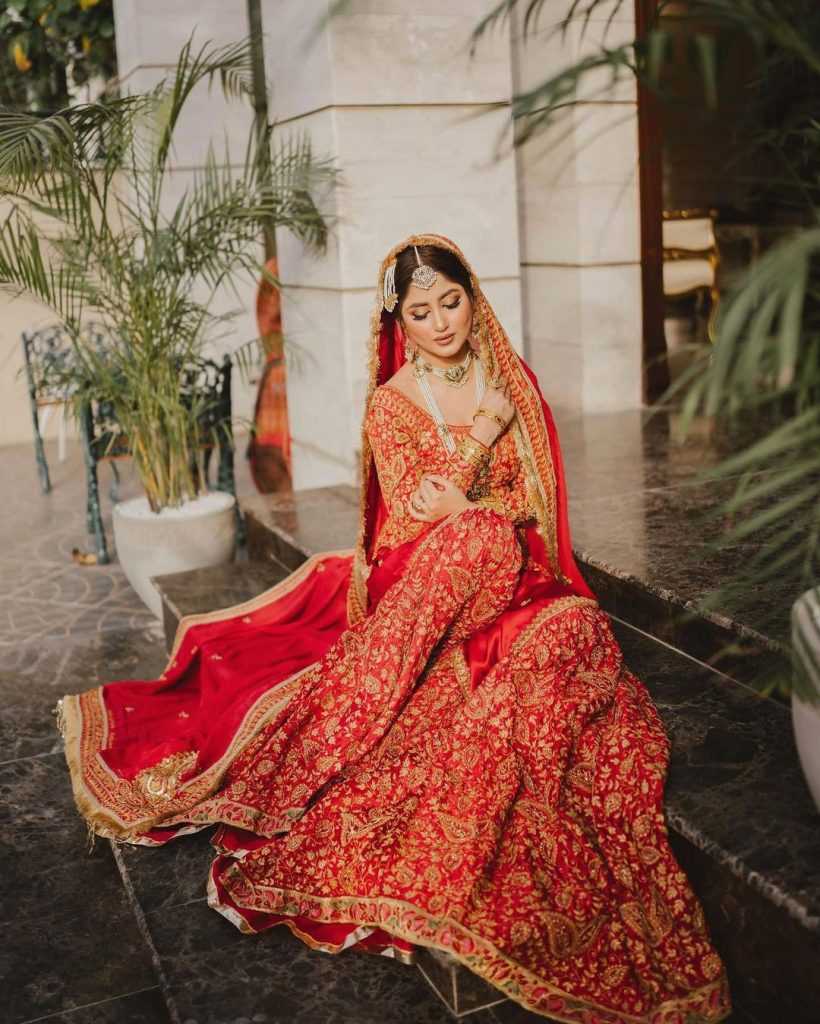 Sajal Aly Looks Ethereal In Latest Bridal Shoot