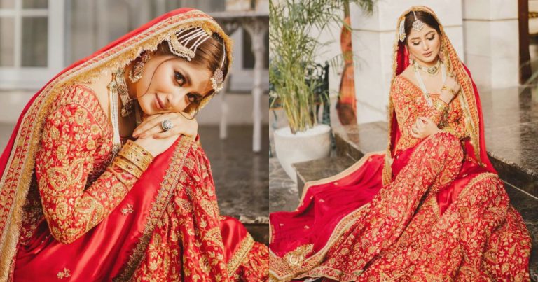 Sajal Aly Looks Ethereal In Latest Bridal Shoot