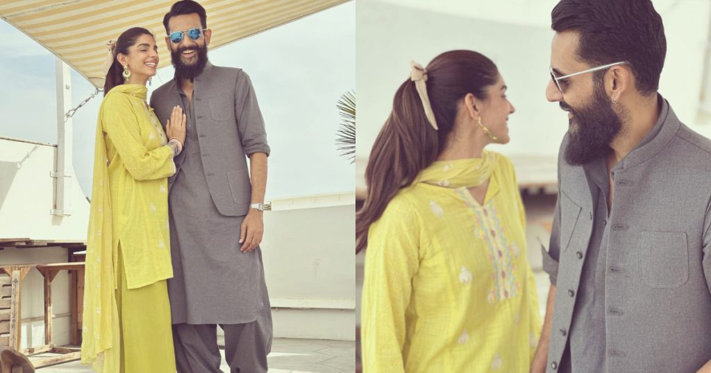 Mohib Mirza Celebrates Eid Day 3 With His Rehmat Sanam Saeed