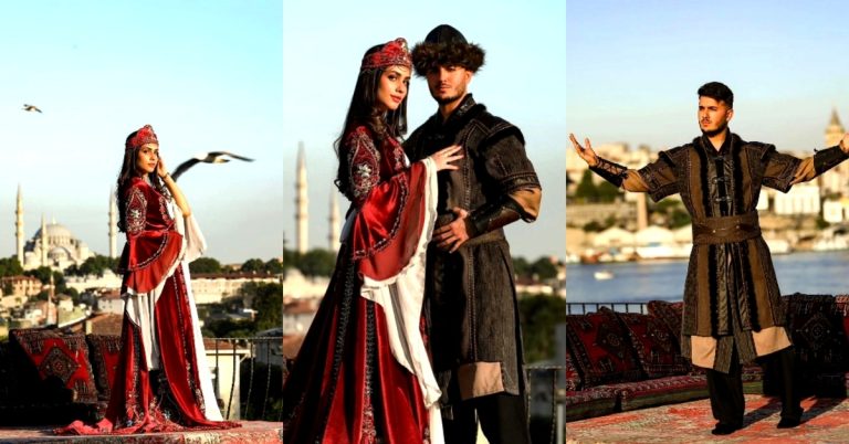 Shahveer Jaffery & Ayesha Beig’s Ertugrul Inspired Photoshoot Gets Hilarious Comments