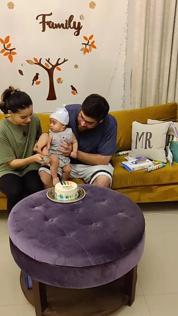 Srha Asghar Celebrates Four Months Of Baby Boy Ehaan