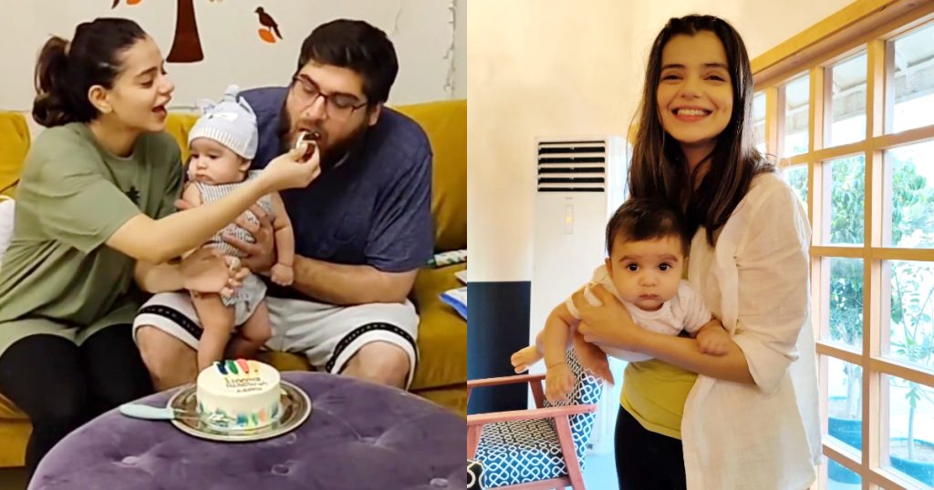 Srha Asghar Celebrates Four Months Of Baby Boy Ehaan